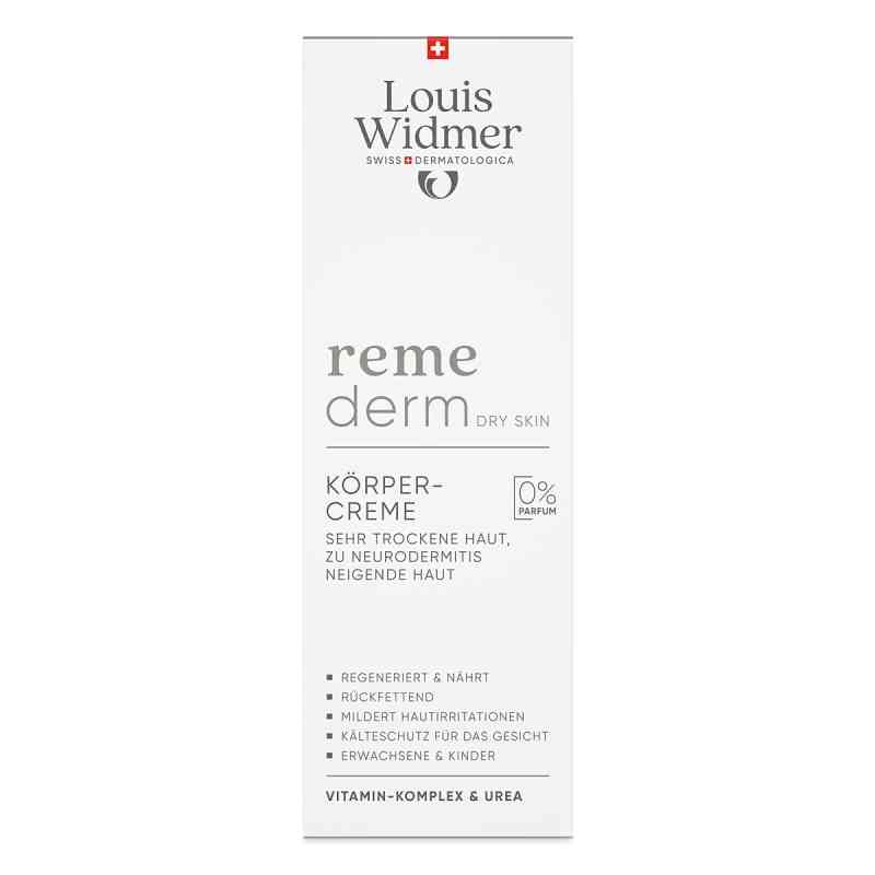 Louis Widmer remederm Körpercreme unparfümiert 200 ml von LOUIS WIDMER GmbH PZN 19345026