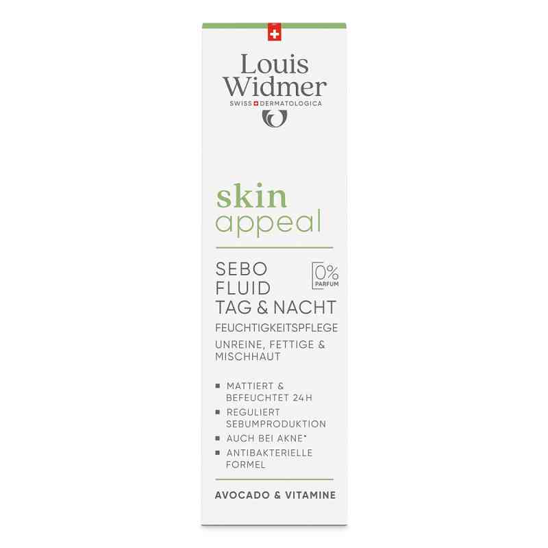 Louis Widmer skinappeal Sebo Fluid Tag & Nacht unparfümiert 30 ml von LOUIS WIDMER GmbH PZN 18442678