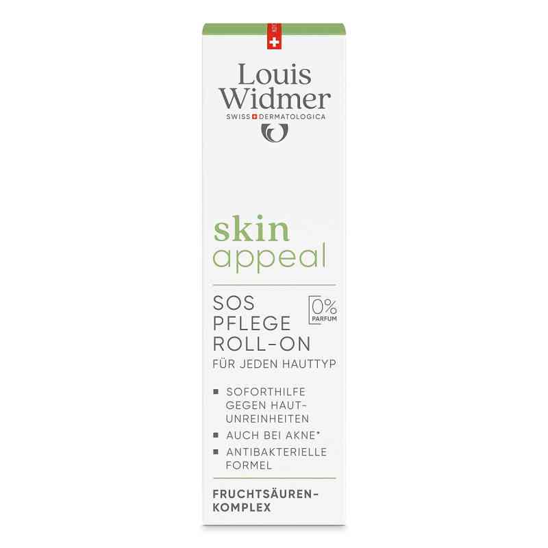 Louis Widmer skinappeal SOS Pflege Roll-on unparfümiert 10 ml von LOUIS WIDMER GmbH PZN 18442572