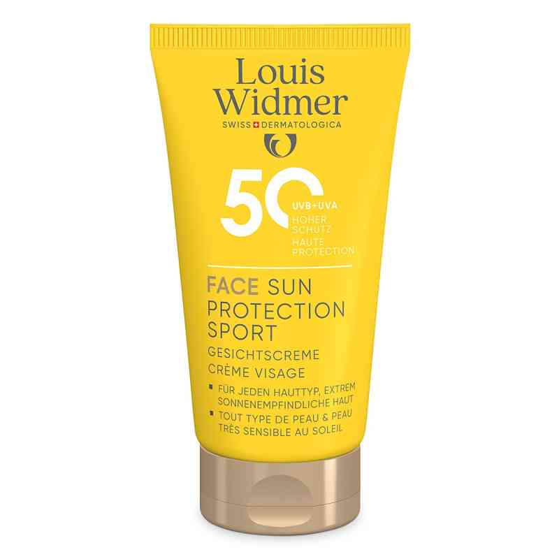 Louis Widmer Sun Protection Sport 50+ unparfümiert 50 ml von LOUIS WIDMER GmbH PZN 18441957