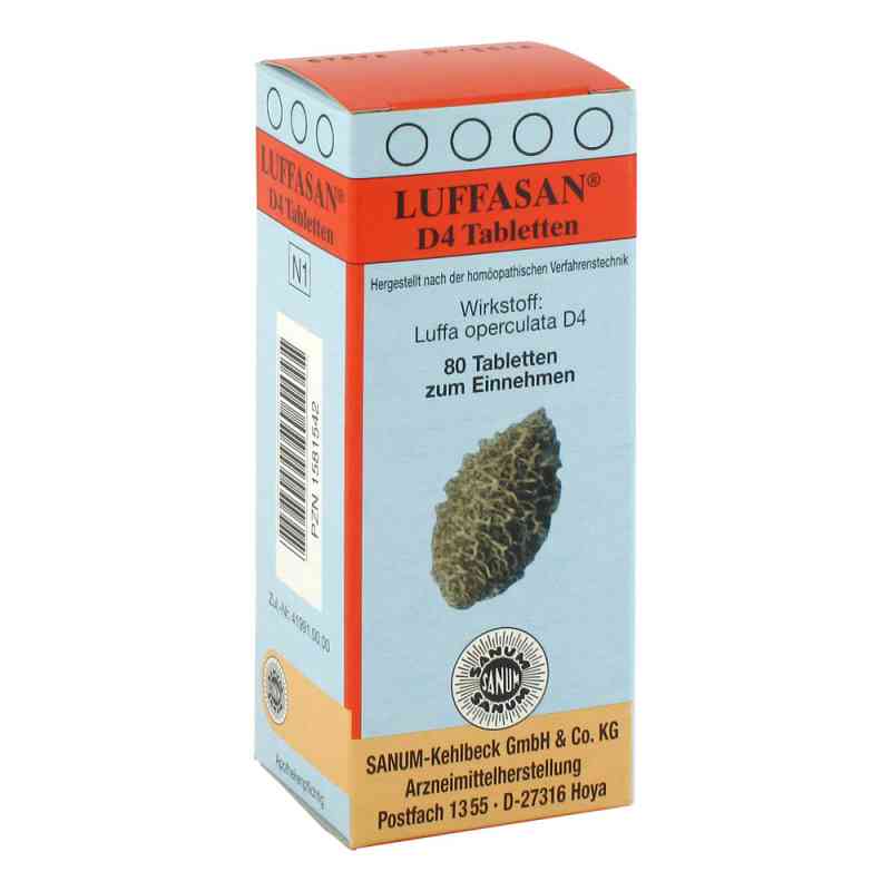 Luffasan Tabletten 80 stk von SANUM-KEHLBECK GmbH & Co. KG PZN 01581542
