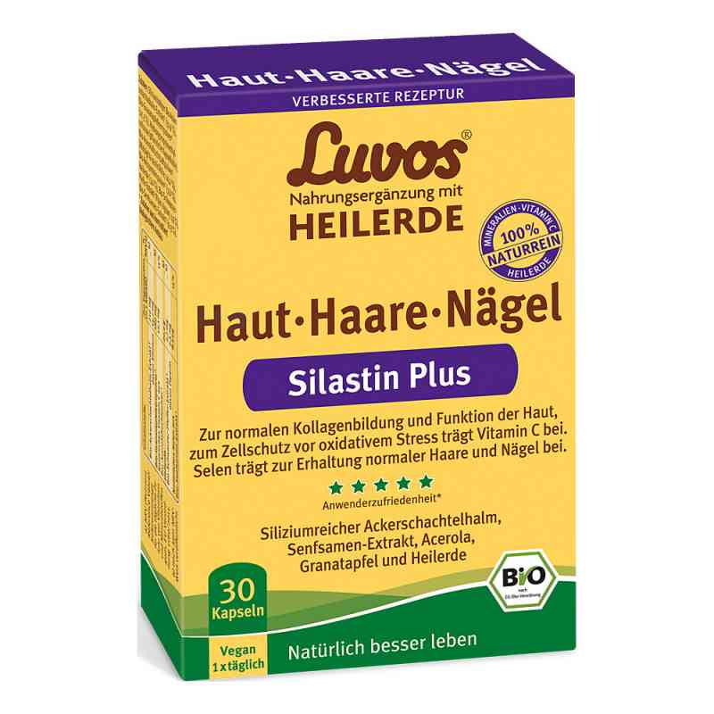 Luvos Heilerde Bio Silastin Plus Haut Haare Nägel 30 stk von Heilerde-Gesellschaft Luvos Just GmbH & Co. KG PZN 15258483