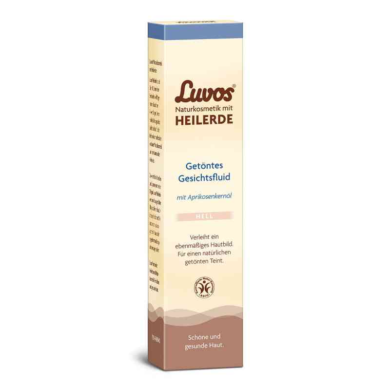 Luvos Naturkosmetik getöntes Gesichtsfluid hell 50 ml von Heilerde-Gesellschaft Luvos Just GmbH & Co. KG PZN 09488440