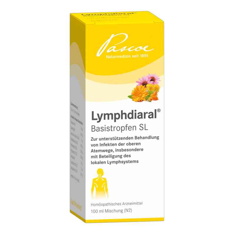 Lymphdiaral Basistropfen Sl 100 ml von Pascoe pharmazeutische Präparate PZN 03898042