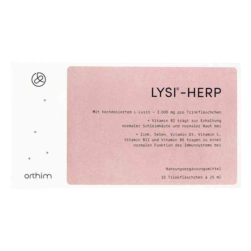 Lysi-Herp Trinkampullen 10 stk von Orthim GmbH & Co. KG PZN 12453209