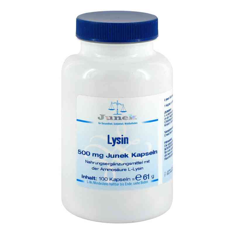 Lysin 500 mg Junek Kapseln 100 stk von Bios Medical Services PZN 00134686