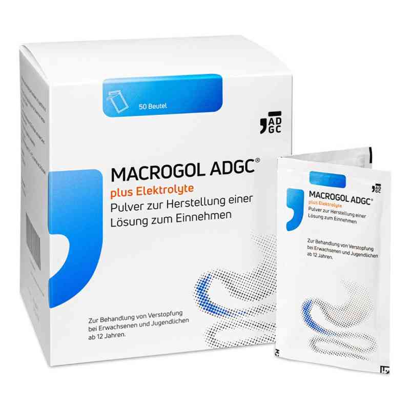 Macrogol Adgc Plus Elektrolyte 50 stk von Zentiva Pharma GmbH PZN 18084440