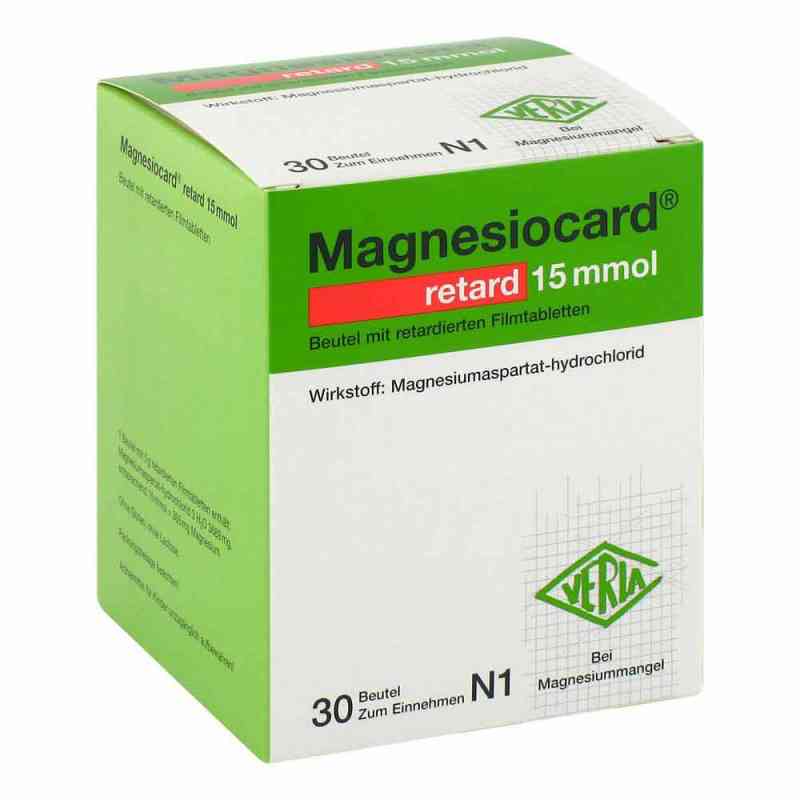 Magnesiocard retard 15 mmol 30 stk von Verla-Pharm Arzneimittel GmbH &  PZN 06800807