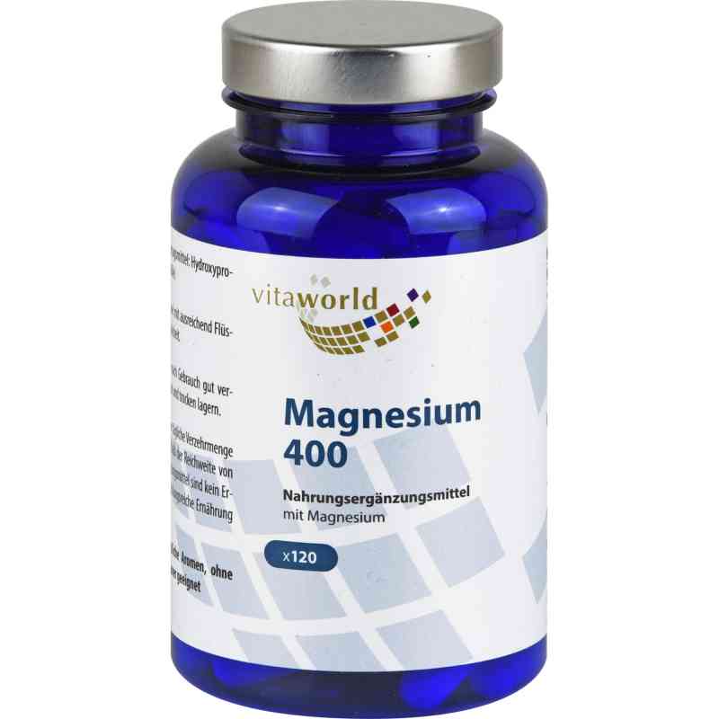 Magnesium 400 Kapseln 120 stk von Vita World GmbH PZN 01389566