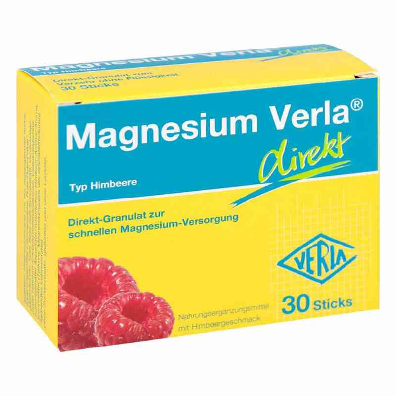 Magnesium Verla direkt Granulat Himbeere 30 stk von Verla-Pharm Arzneimittel GmbH &  PZN 07396685