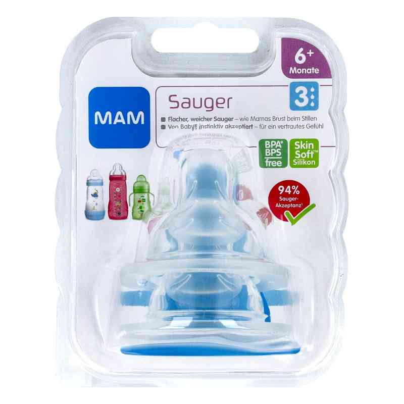 Mam Sauger Größe 3 2 stk von MAM Babyartikel GmbH PZN 05542740