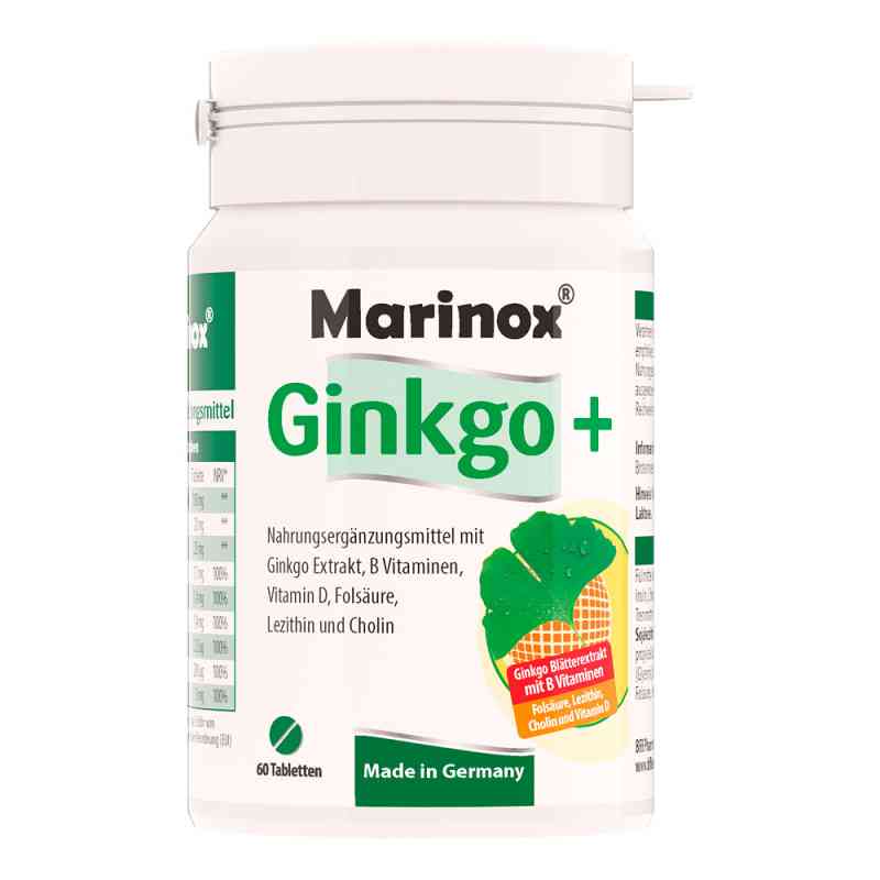 Marinox Ginkgo+ Tabletten 60 stk von BFB Pharma Handel GmbH PZN 10275695