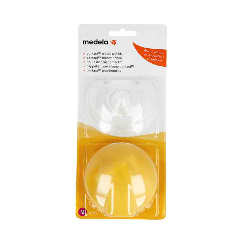 Medela Brusthütchen Contact M 2 stk von MEDELA PZN 07289357