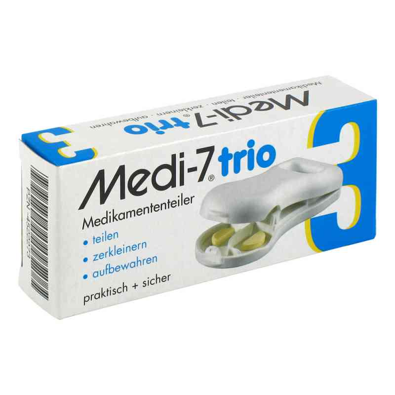 Medi 7 trio Tablettenteiler weiss 1 stk von Hans-H.Hasbargen GmbH & Co. KG PZN 04522273