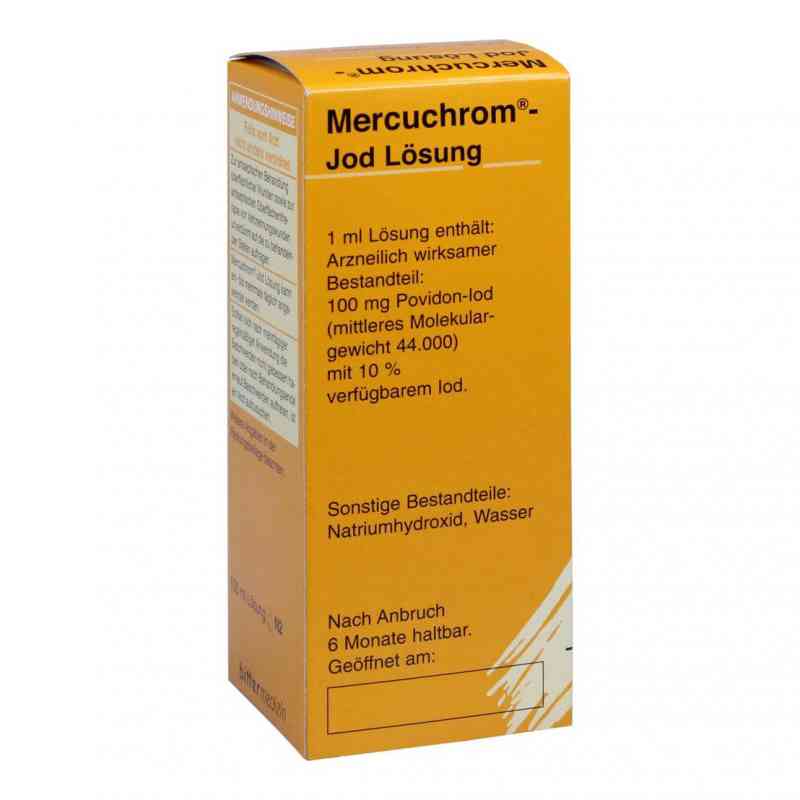 Mercuchrom Jod Lösung 100 ml von BITTERMEDIZIN Arzneimittel-Vertriebs GmbH PZN 11320386