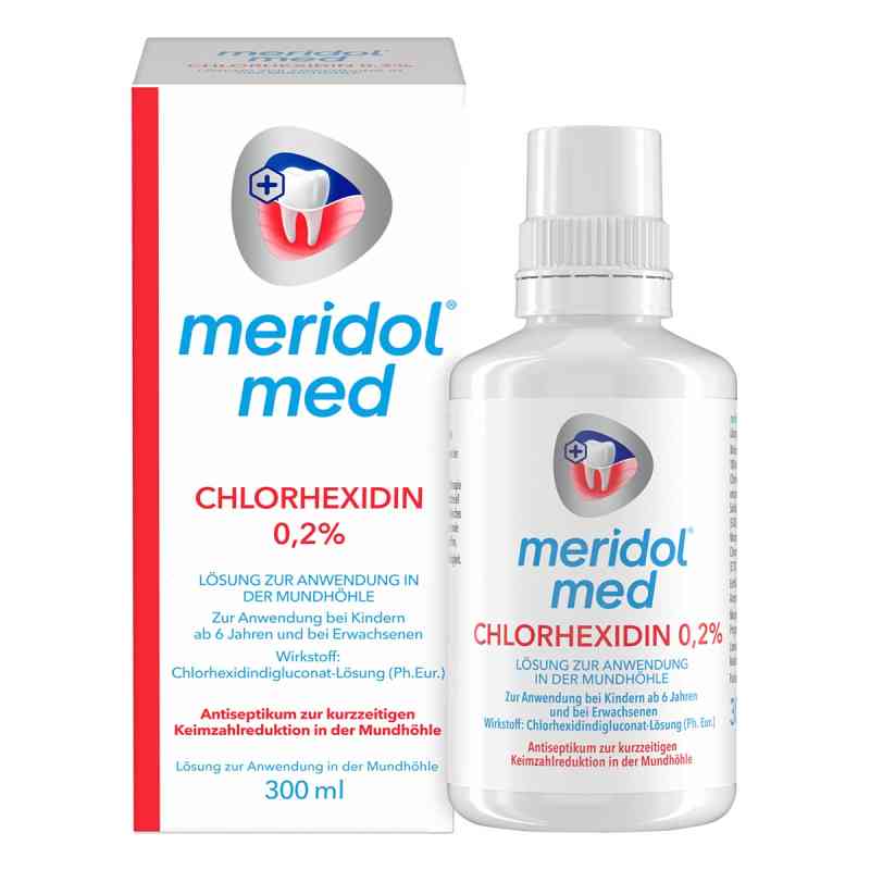 Meridol Med Chlorhexidin 0,2% Lösung  300 ml von CP GABA GmbH PZN 20203308