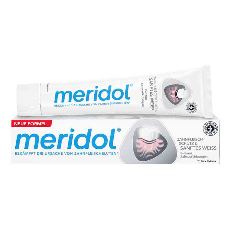 Meridol Zahnfleischschutz & Sanftes Weiss Zahnpasta 75 ml von CP GABA GmbH PZN 10353946