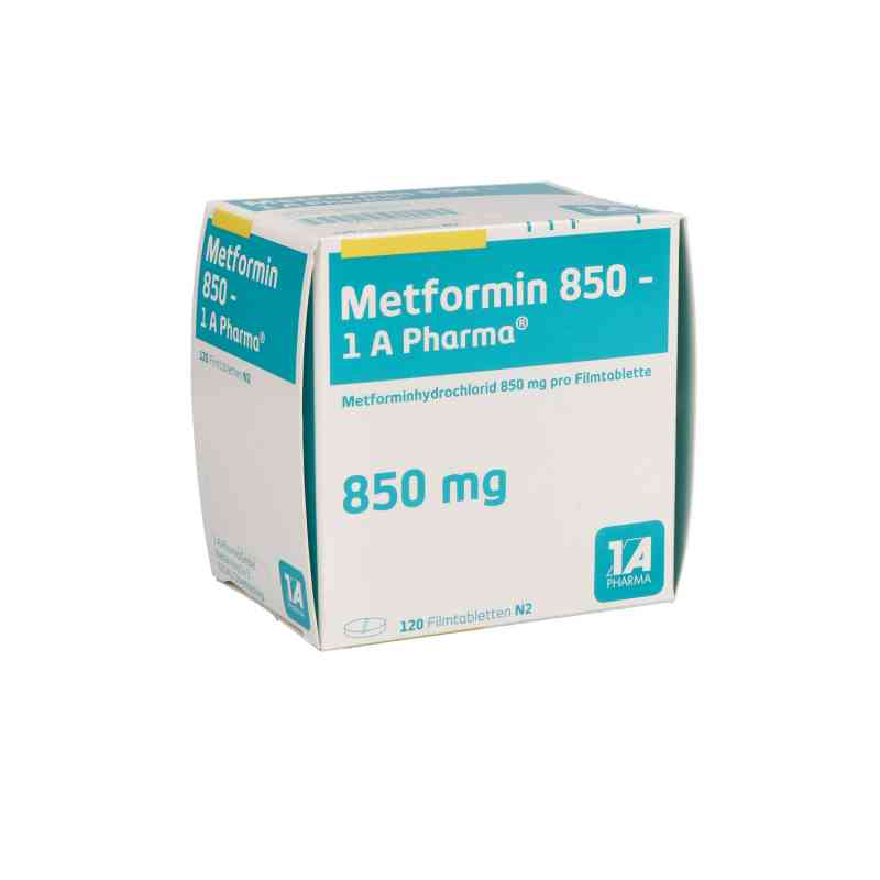 Metformin 850-1A Pharma 120 stk von 1 A Pharma GmbH PZN 00113804