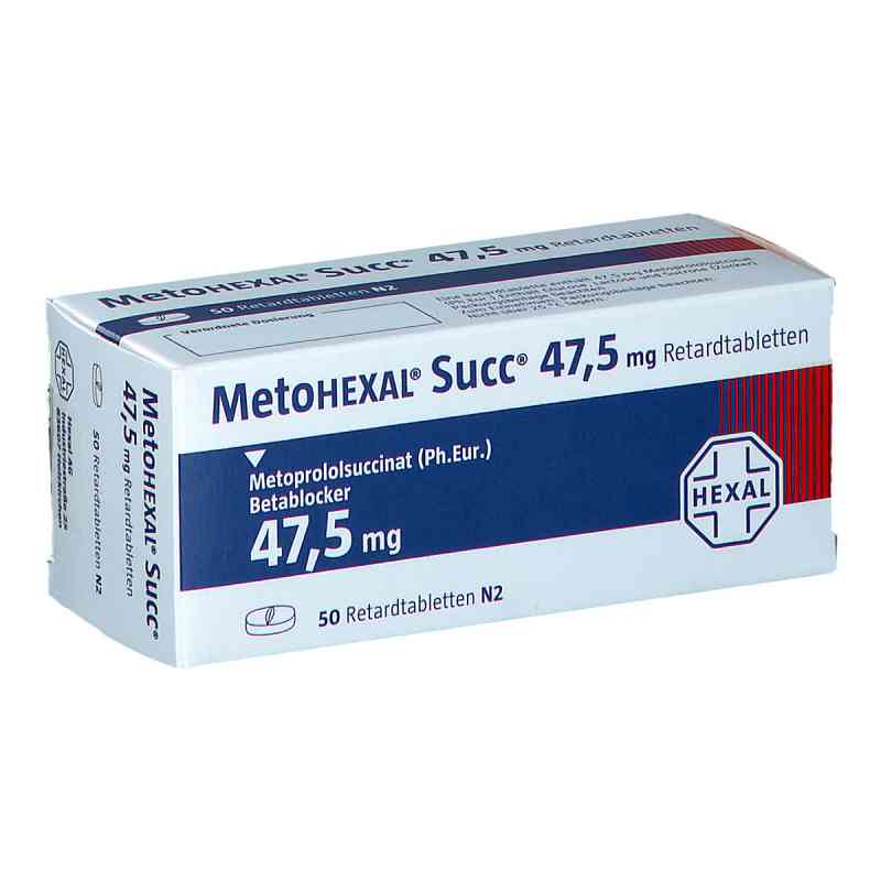 MetoHEXAL Succ 47,5mg 50 stk von Hexal AG PZN 00850431