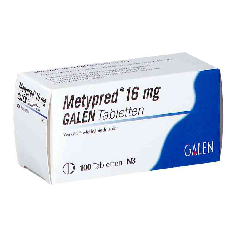 Metypred 16 mg Galen Tabletten 100 stk von GALENpharma GmbH PZN 01484477