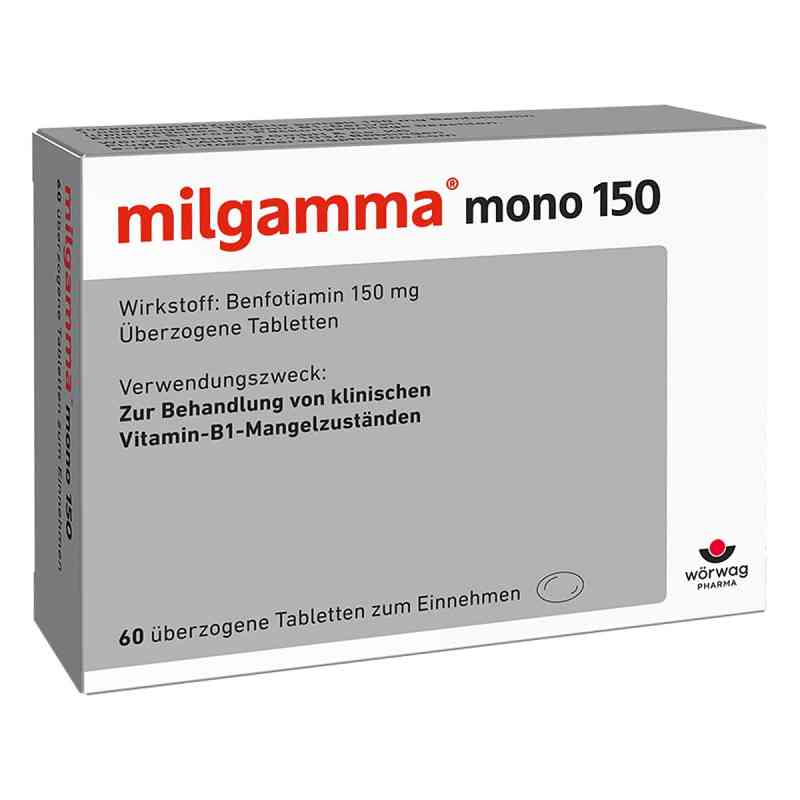 Milgamma mono 150 überzogene Tabletten 60 stk von Wörwag Pharma GmbH & Co. KG PZN 01221938
