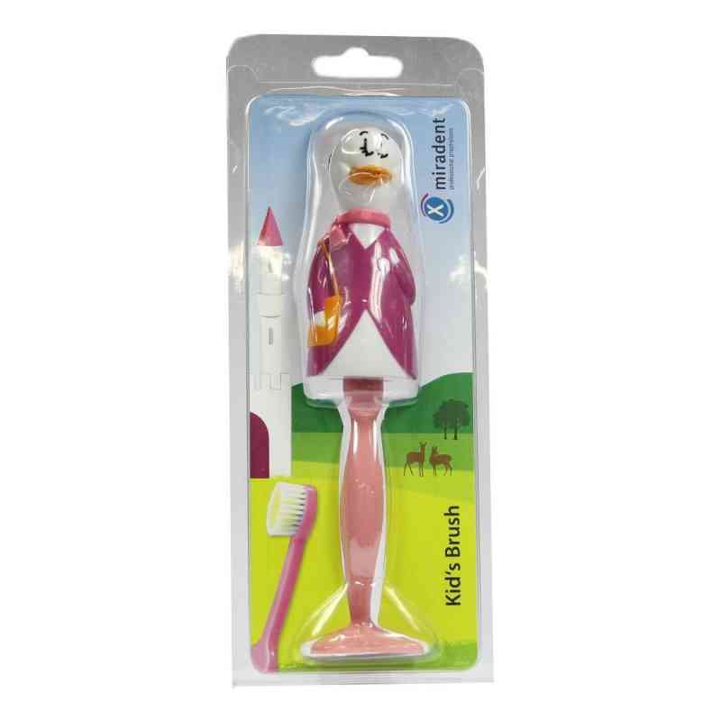 Miradent Kinderzahnbürste Kid's Brush Ente 1 stk von Hager Pharma GmbH PZN 02810068