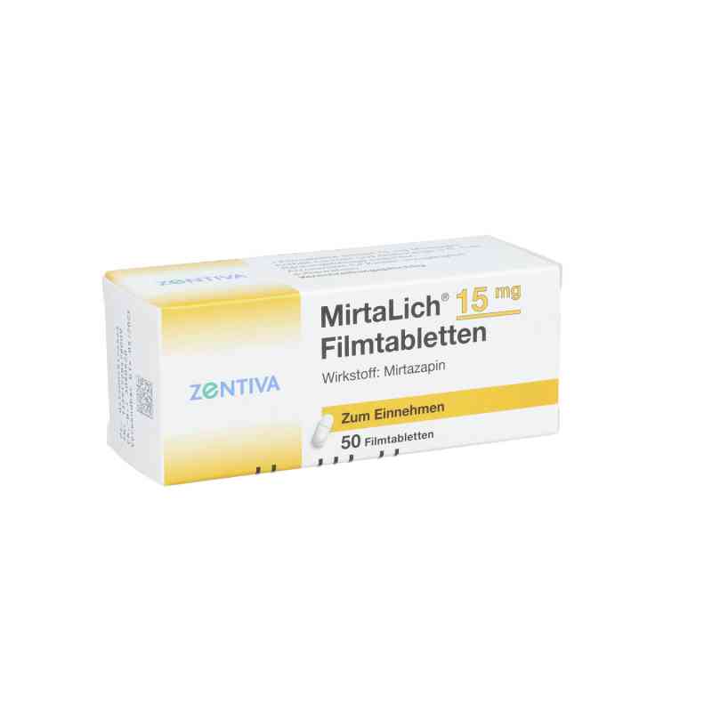 MirtaLich 15mg 50 stk von Zentiva Pharma GmbH PZN 02817656