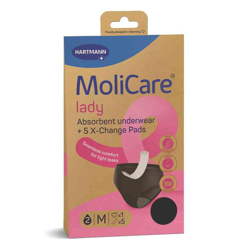 Molicare Lady Absorbent Underwear+5 Pads Größe M 1 stk von PAUL HARTMANN AG PZN 19263452
