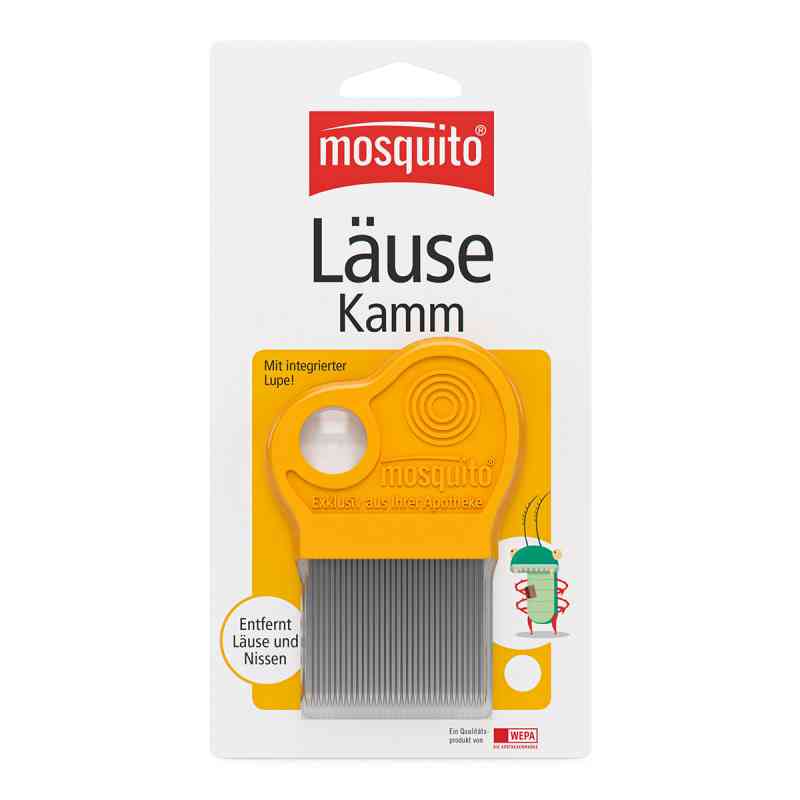 Mosquito Nissenkamm Metall mit Lupe 1 stk von WEPA Apothekenbedarf GmbH & Co KG PZN 01873902
