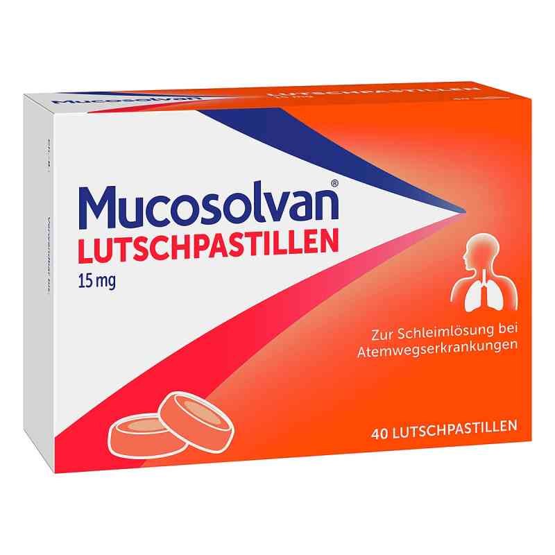 Mucosolvan Lutschpastillen 15mg mit Sofortwirkung bei Husten 40 stk von A. Nattermann & Cie GmbH PZN 11283001