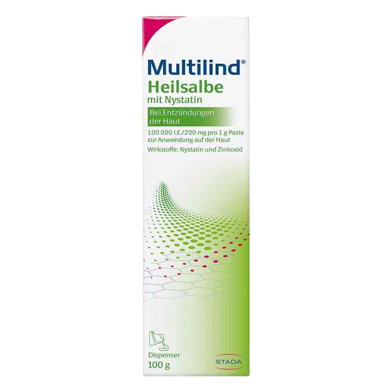 Multilind Wund- Heilsalbe mit Nystatin und Zinkoxid 100 g von STADA Consumer Health Deutschlan PZN 03737646