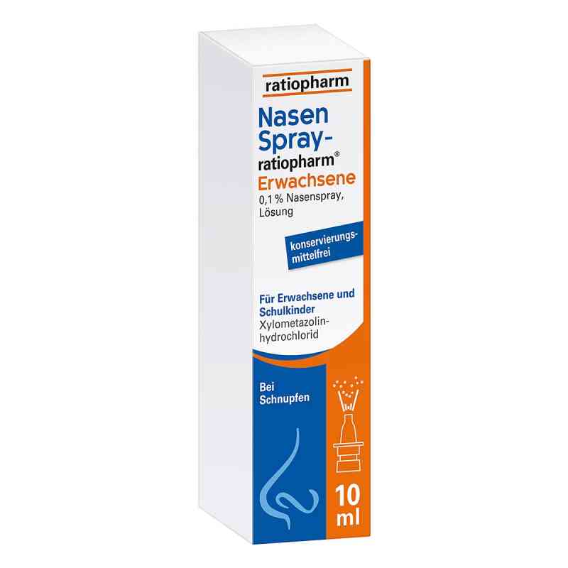 NasenSpray ratiopharm® Erwachsene 10 ml von ratiopharm GmbH PZN 00999831