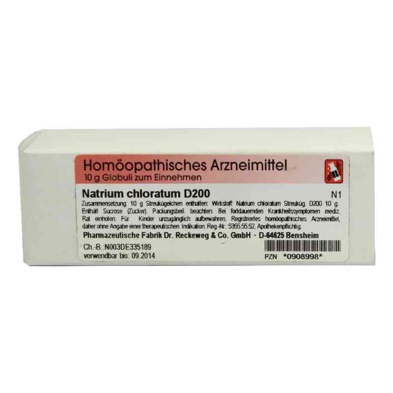 Natrium Chloratum D200 Globuli 10 g von Dr.RECKEWEG & Co. GmbH PZN 00908998