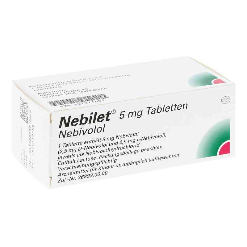 Nebilet Tabletten 100 stk von BERLIN-CHEMIE AG PZN 07371082