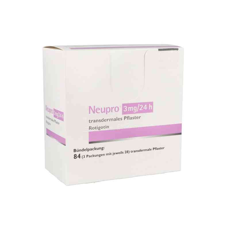 Neupro 3mg/24h 84 stk von UCB Pharma GmbH PZN 01699798