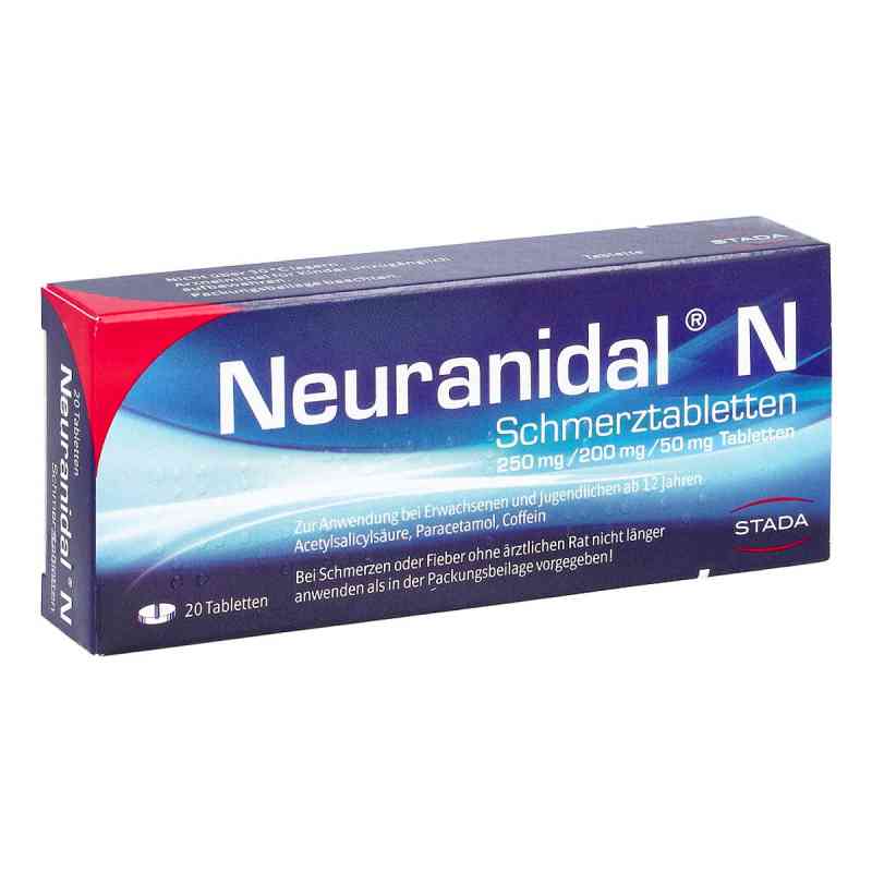 Neuranidal N Schmerztabletten 20 stk von STADA Consumer Health Deutschland GmbH PZN 01809034
