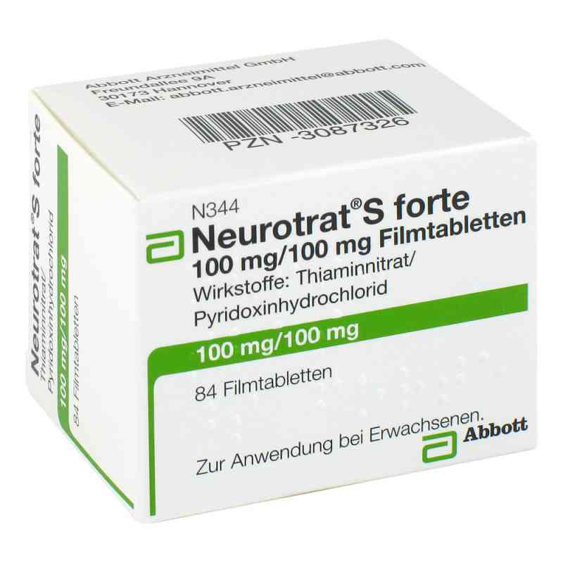 Neurotrat S forte Filmtabletten 84 stk von Viatris Healthcare GmbH PZN 03087326