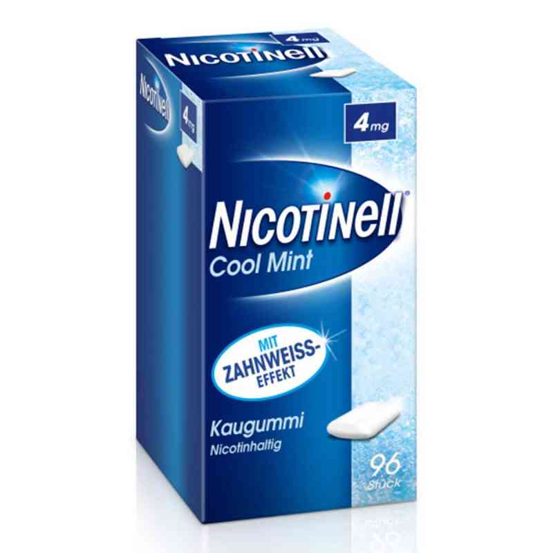 Nicotinell Kaugummi 4 mg Cool Mint (Minz-Geschmack) 96 stk von GlaxoSmithKline Consumer Healthc PZN 06580375