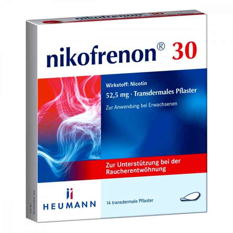 Nikofrenon 30 Heumann Transdermale Pflaster 14 stk von HEUMANN PHARMA GmbH & Co. Generi PZN 14448135