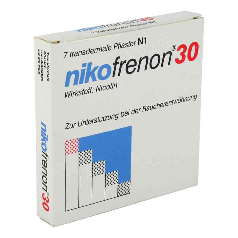 Nikofrenon 30 Transdermale Pflaster 7 stk von Carinopharm GmbH PZN 03749796