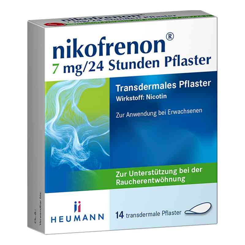 Nikofrenon 7mg 24std Pflaster 14 stk von HEUMANN PHARMA GmbH & Co. Generi PZN 15993219