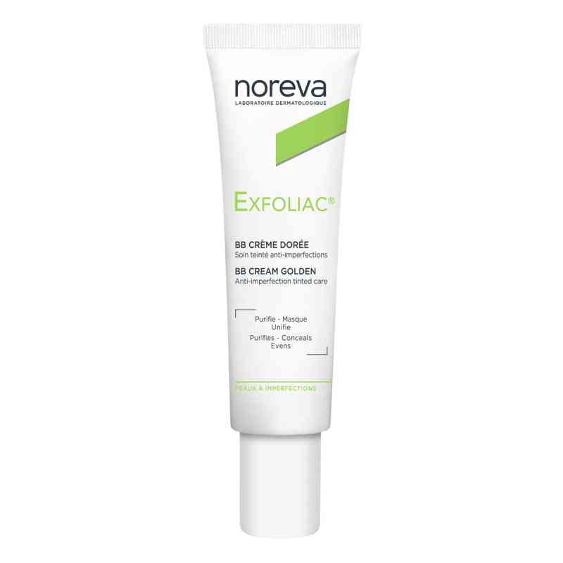 Noreva Exfoliac Getönte Bb-Creme Dunkel 30 ml von Laboratoires Noreva GmbH PZN 14186362