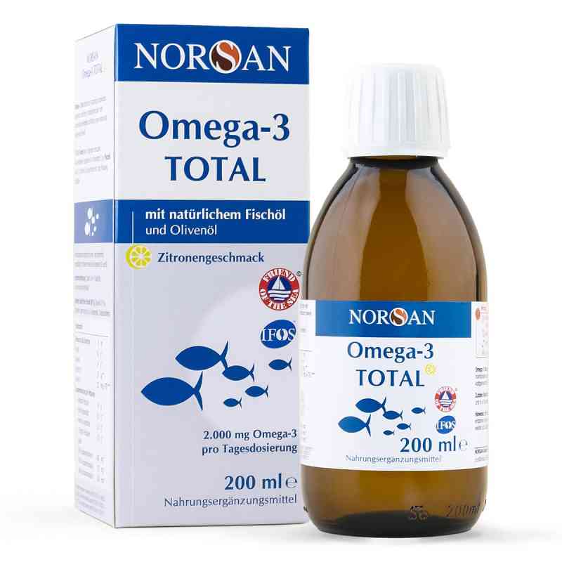 Norsan Omega 3 Total Fischöl flüssig Zitrone 200 ml von NORSAN GmbH PZN 13476520