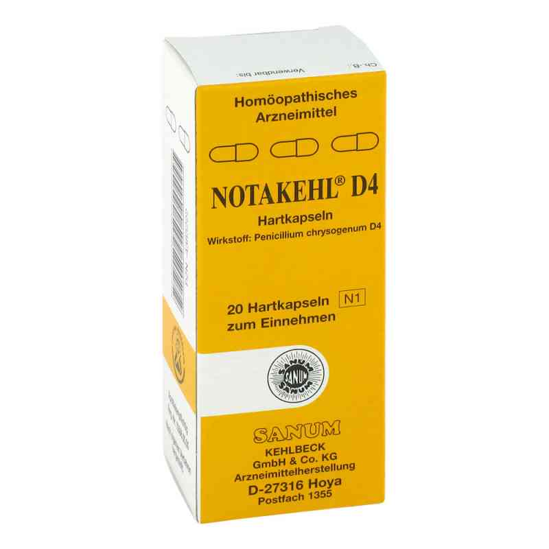 Notakehl D4 Kapseln 20 stk von SANUM-KEHLBECK GmbH & Co. KG PZN 04383222