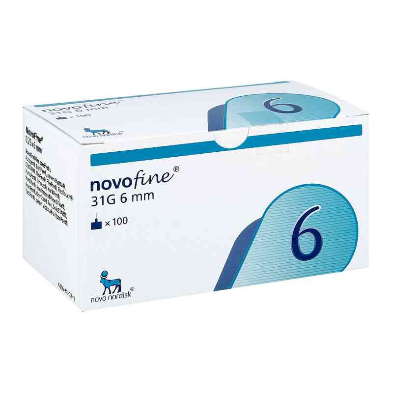 Novofine 6 mm Kanülen 31 G Cpc 100 stk von Count Price Company GmbH & Co. K PZN 02687515