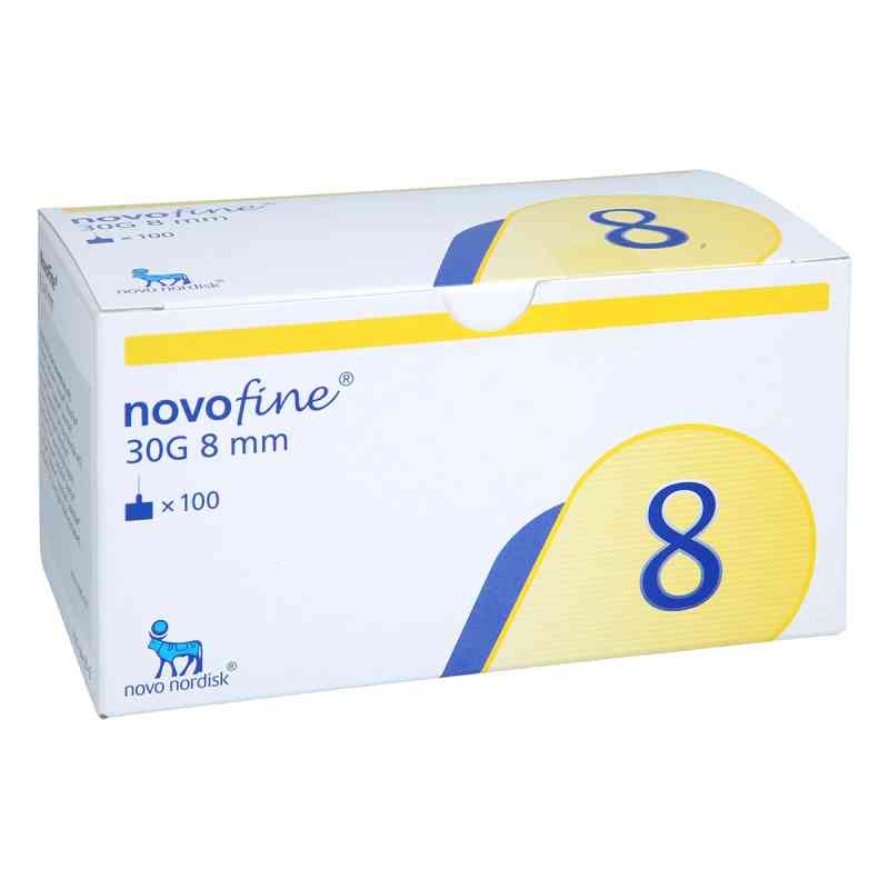 Novofine 8 Kanülen 0,30x8 mm 30 G 100 stk von Knoest Beheer Groningen B.V. PZN 12143348