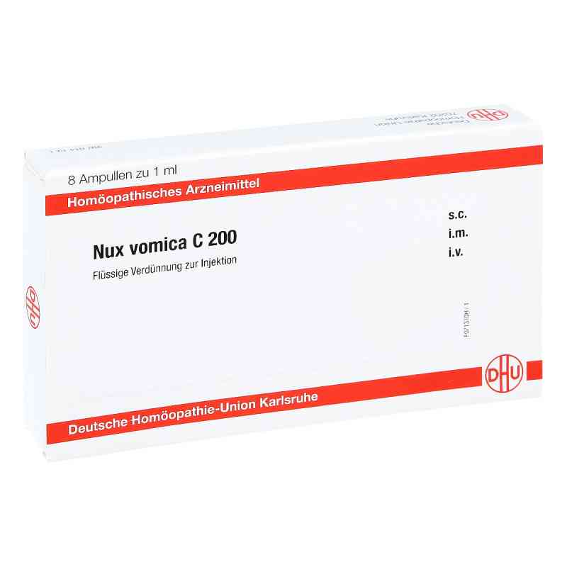 Nux Vomica C200 Ampullen 8X1 ml von DHU-Arzneimittel GmbH & Co. KG PZN 11707412