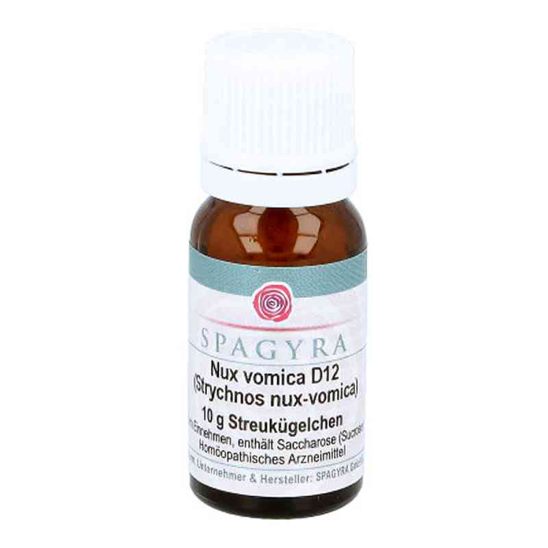 Nux Vomica D12 Globuli 10 g von Spagyra GmbH & Co KG PZN 13361478