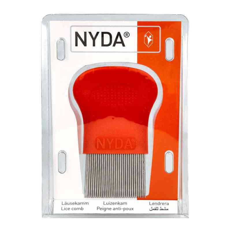 NYDA Läuse- und Nissenkamm Metall 1 stk von G. Pohl-Boskamp GmbH & Co. KG PZN 05357095