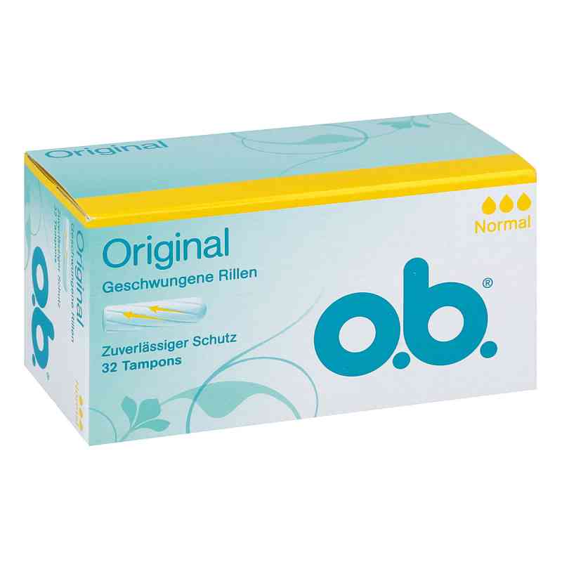 O.b. Original Tampons normal 32 stk von Kenvue Germany GmbH (Mass) PZN 04764065